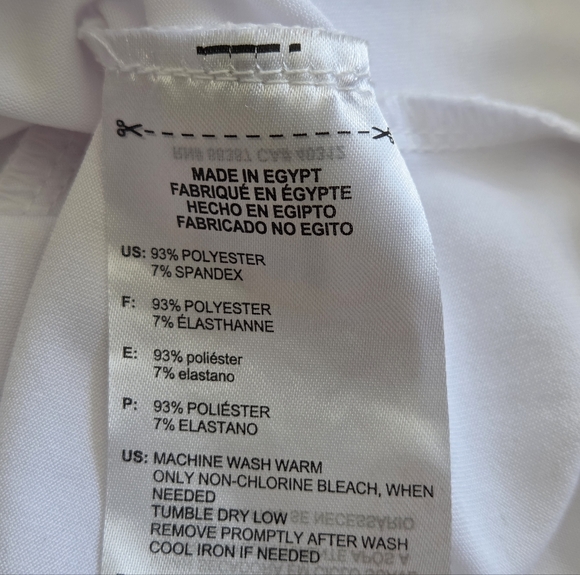 Adidas Men's White Hoodie Long Sleeve - Picture 6 of 6